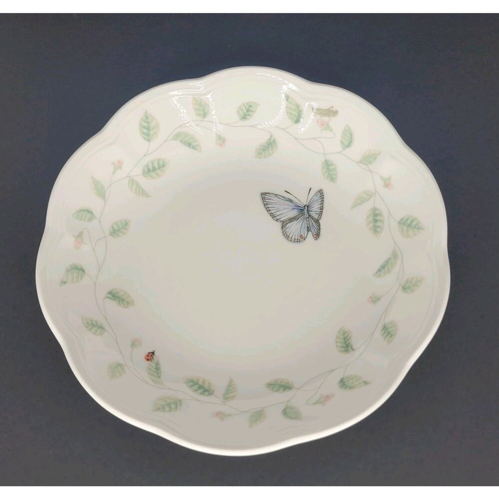 Lenox Butterfly Meadow Salad/Pasta Bowl~ 8.75"